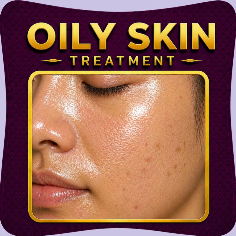 Oily skin control skincare oil balance solution