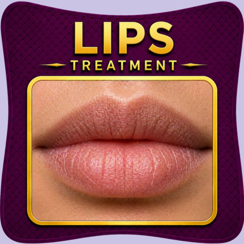 Lip care soft pink lips hydration treatment