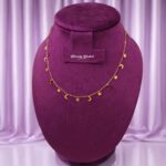 Moon & Star Charm Necklace stylish full view celestial jewelry