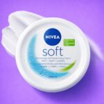 nivea soft moisturizing cream face body hands bd close view