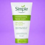 simple moisturising facial wash gentle cleanser sensitive skin bd close view