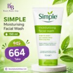Simple Moisturising Facial Wash 150ml