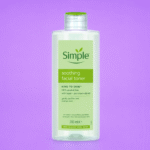 simple soothing facial toner 200ml alcohol free toner bd close view