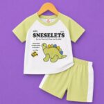 Boys Dinosaur Cotton T Shirt & Shorts Set