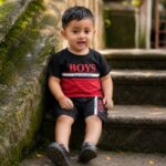 Boys Brave & Confident T Shirt & Shorts Set - Image 3