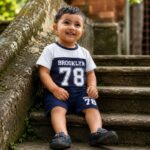 Boys Brooklyn 78 T Shirt & Shorts Set - Image 2