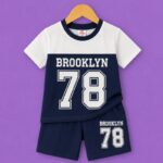 Boys Brooklyn 78 T Shirt & Shorts Set