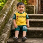 Boys Ethnic Free Style T Shirt & Shorts Set